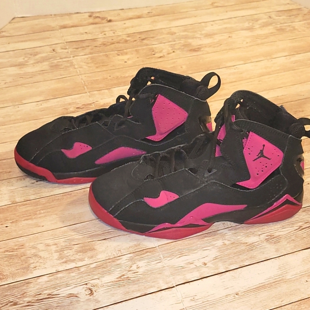 Air Jordan 7- Suede Pink & Black